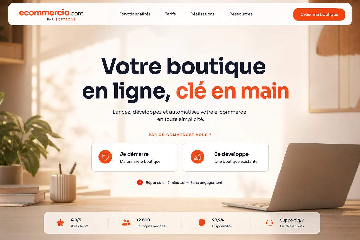 Proposition 2 : Promesse plein cadre