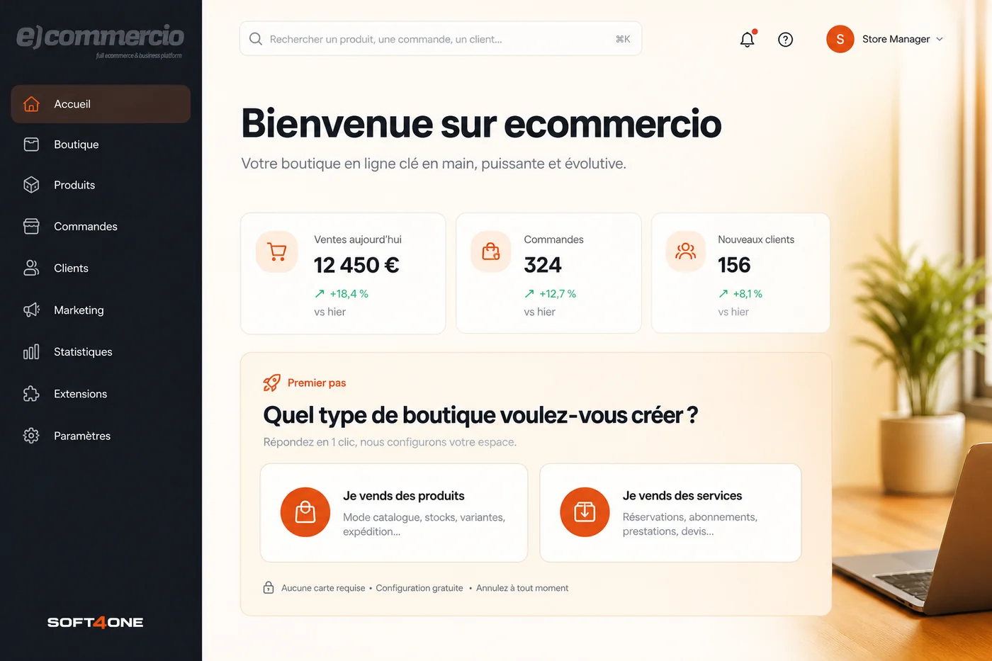 Proposition 4 : Le logiciel en vitrine